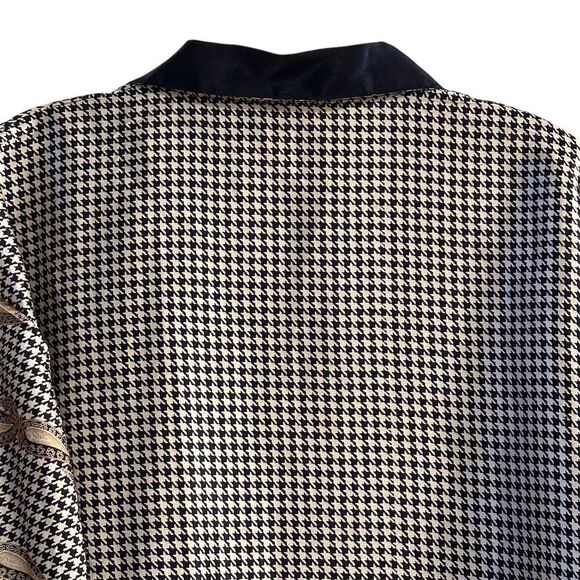 Crystal XL Silk Paisley Button-Up Shirt Multicolor Vintage - Picture 10 of 11